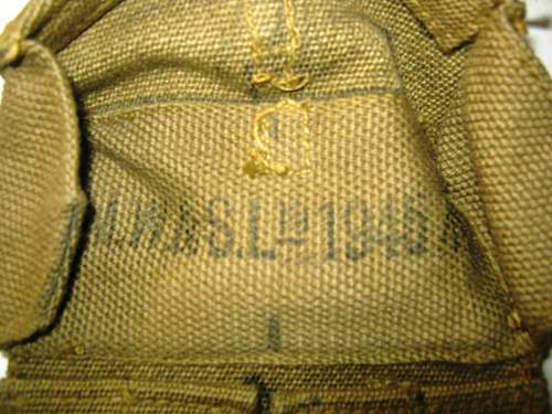 British 37 pattern Basic pouches MKIII