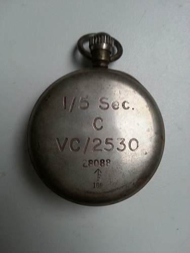 British Stopwatch (Dried Blood?)