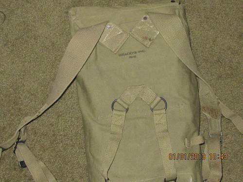 M1928 Haversack WW2 gear