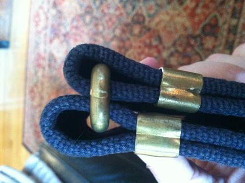 Spanish American War Blue Cartridge belt