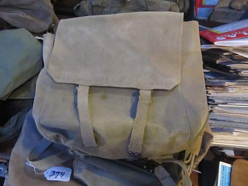 Canadian Backpack and Medic Bag