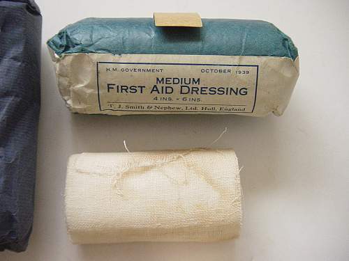 WW2 British Shell Dressing bag