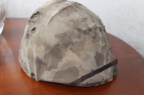 USMC helme cover: original or movie prop?