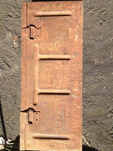 2pr HE metal container box B167A