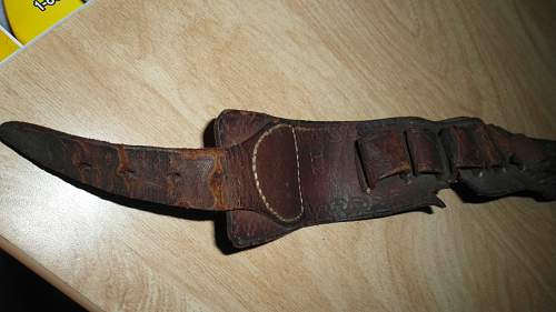 IS this leather belt military? I got it from flea market with a bunch of military uniforms and equipment.