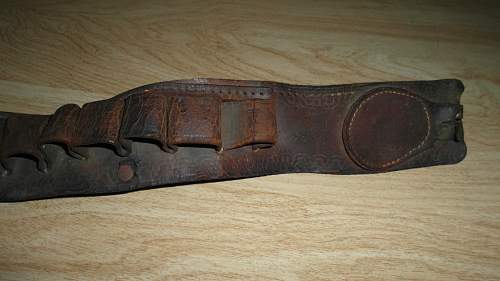 IS this leather belt military? I got it from flea market with a bunch of military uniforms and equipment.