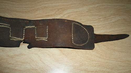 IS this leather belt military? I got it from flea market with a bunch of military uniforms and equipment.