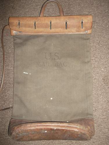 WW2, British/US Mail Bag