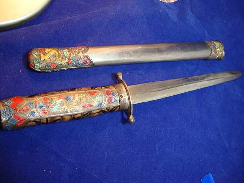 need help with a Nationalist Chinese dagger