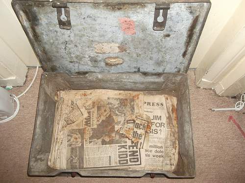 Royal Navy 2pdr Shell Ammo Box