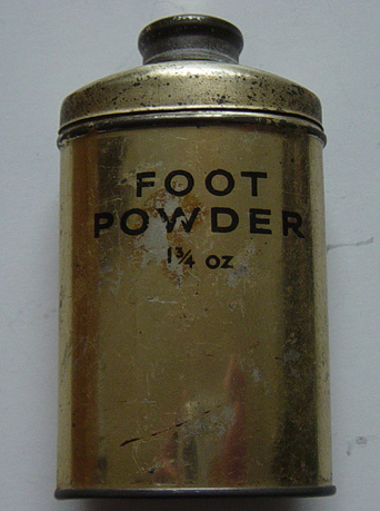 Foot powder: a lesson learnt from the Great War