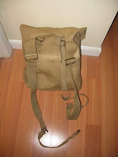Odd WW2 British bag or field pack