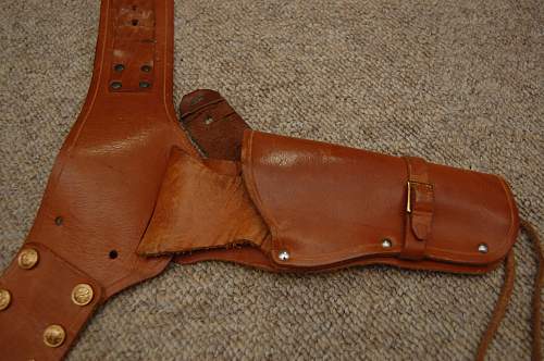 Unusual Gunbelt and holster RCAF