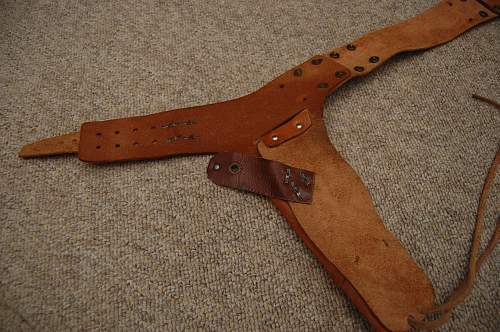 Unusual Gunbelt and holster RCAF