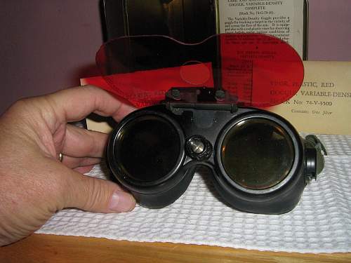 Variable Density Goggles