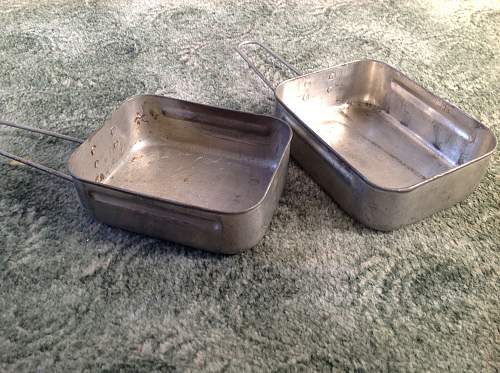 British and Commonwealth mess tins