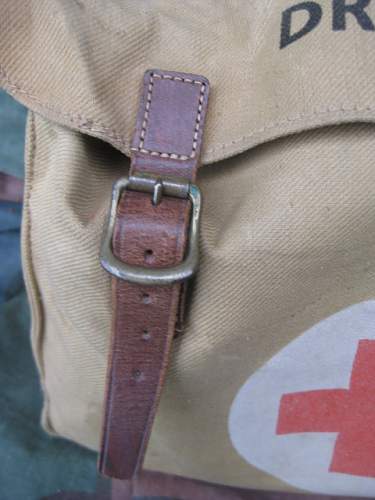Different British medic bags