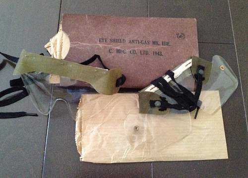 WWII Canadian Dust Goggles a.k.a &quot;Rommel Goggles&quot;