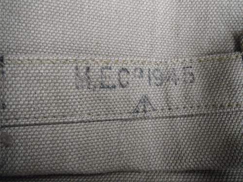 FAKE! Commonly encountered fake markings on British webbing...