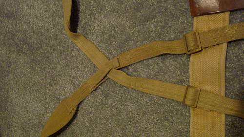 Indian-made Pattern 1937 Webbing Set Overview