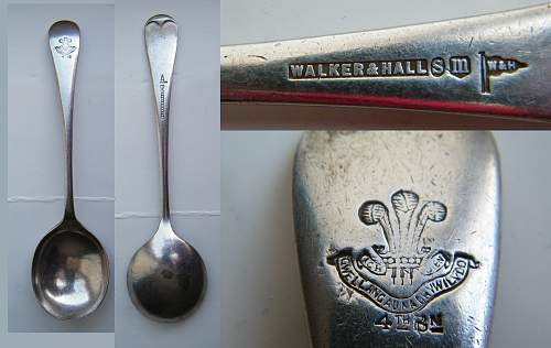 Arrow marked 1942 dated large spoon