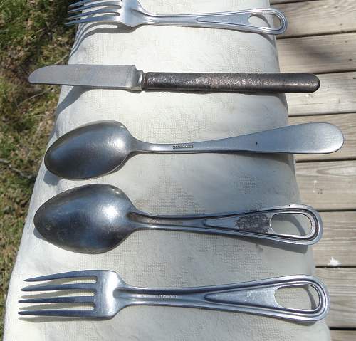 Some US Forks, Knife, and Spoons