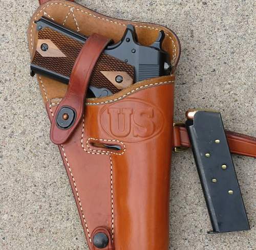 USN S&amp;W Victory Model Revolver Shoulder Holster