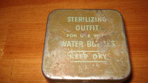 British Sterilizing Outfit