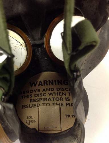 Unissued British Assault Gas Mask