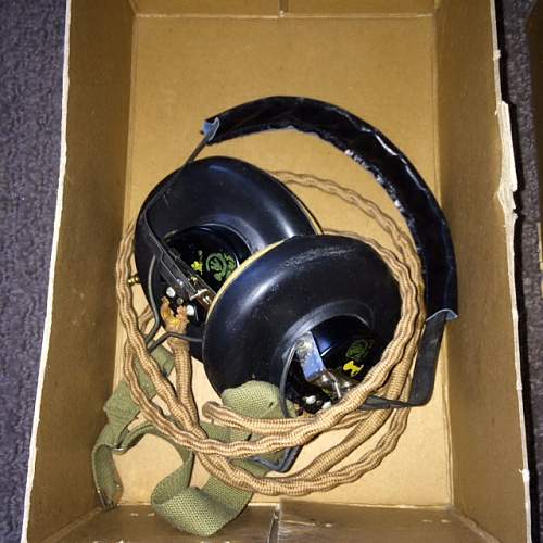 WWII Canadian Headphones (Boxed)