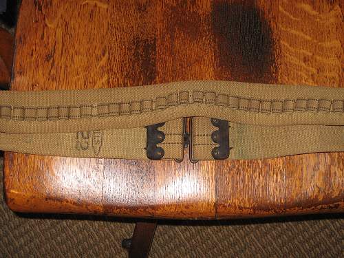 My New World War One Web Belts and the like