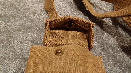 Early War British Officer's Pattern 1937  Webbing Set (MEC&#7484; 1938-1941)