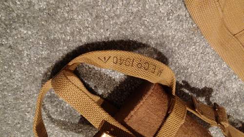 Early War British Officer's Pattern 1937  Webbing Set (MEC&#7484; 1938-1941)