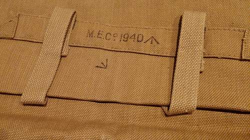 Early War British Officer's Pattern 1937  Webbing Set (MEC&#7484; 1938-1941)