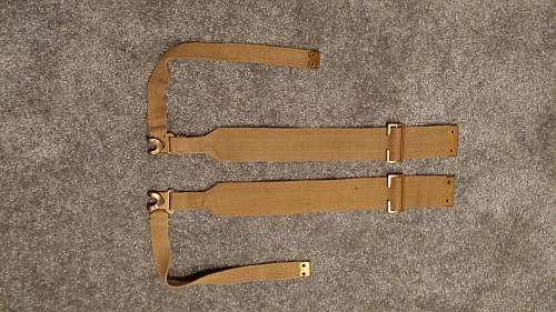 Early War British Officer's Pattern 1937  Webbing Set (MEC&#7484; 1938-1941)