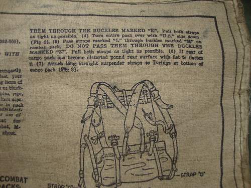 Pack,Field,cargo , M- 1945.