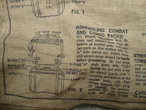 Pack,Field,cargo , M- 1945.