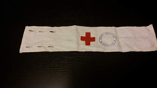 British Army Medical Service Armband