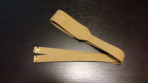 1940 Webbing Braces