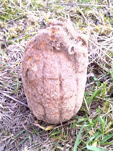 WW2 1943 M36 Mk1 Mills Bomb Grenade