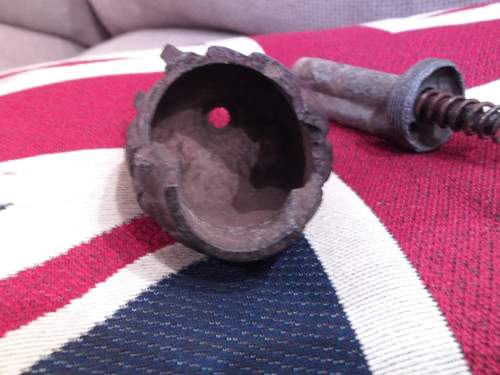 WW2 1943 M36 Mk1 Mills Bomb Grenade