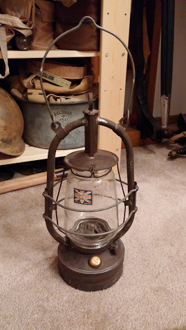 Can anybody date this British hurricane lamp?