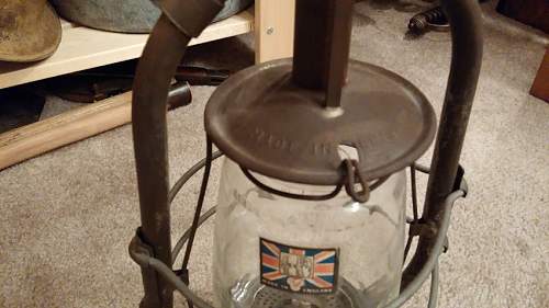 Can anybody date this British hurricane lamp?