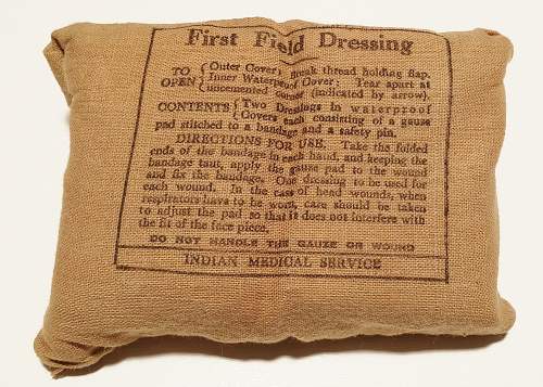 First Field Dressings: They're not all Australian!