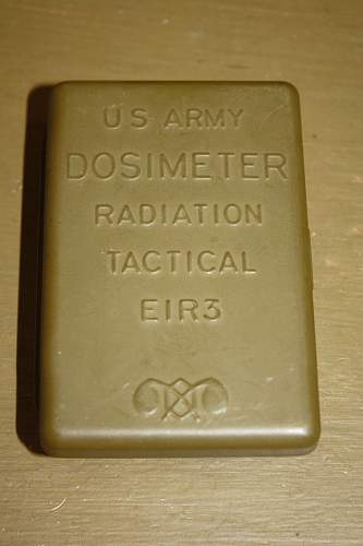 Korean War era Dosimeter