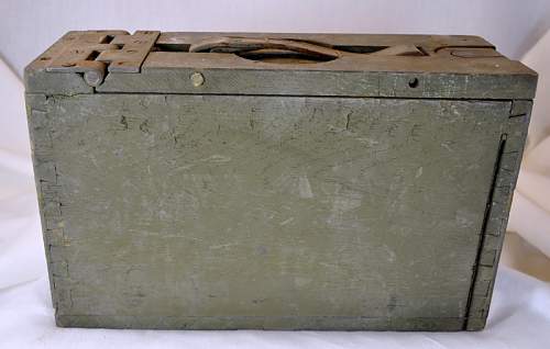 US Wood ammo box