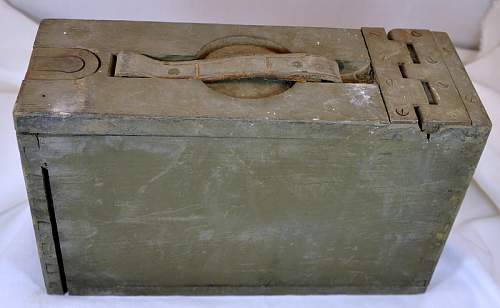 US Wood ammo box