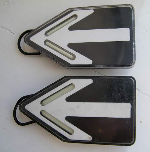 Army defile markers