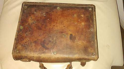 Unknown 2 Pounder Leather Case