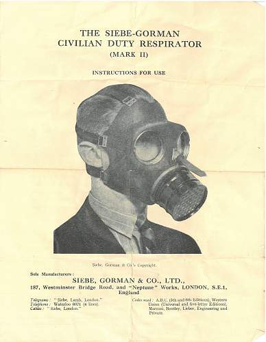 Gas mask asbestos risk?
